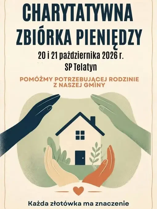 Telatyn: zbiórka charytatywna dla rodziny z gminy w dniach 20-21 października