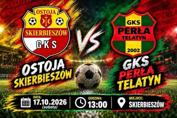 Perła Telatyn zagra na wyjeździe z Ostoją Skierbieszów w ostatniej kolejce rundy jesiennej