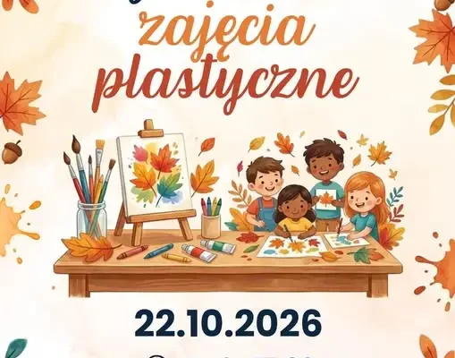 Jesienne warsztaty plastyczne w Lubyczy Królewskiej – zapisy trwają
