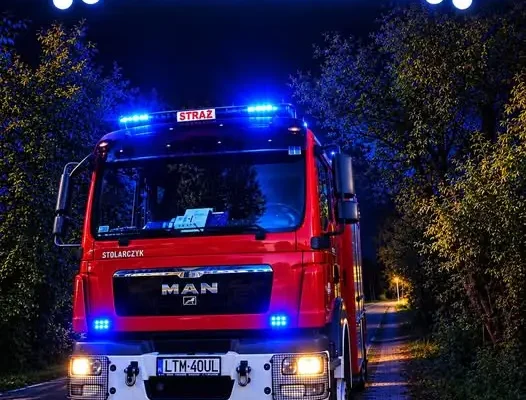 Pawłówka: strażacy szukali zaginionej osoby, policja zdążyła pierwsza
