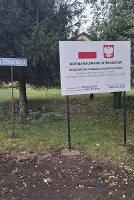Ulica Strażacka w Ulhówku oddana do użytku – zakończono kluczową inwestycję drogową