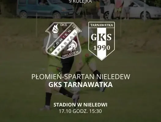 Płomień-Spartan Nieledew zmierzy się z GKS Tarnawatka w 9. kolejce B Klasy Zamość II