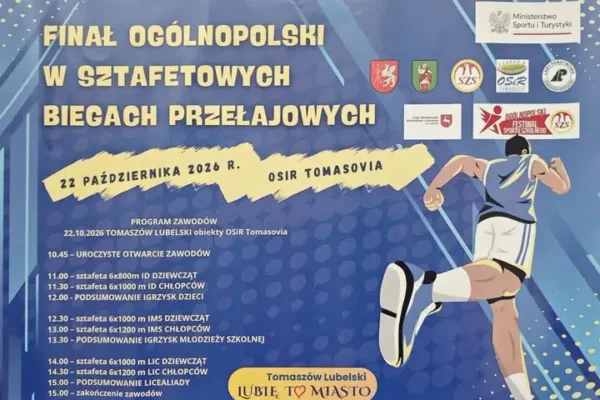 Uczennice z naszej szkoły w finale ogólnopolskim sztafetowych biegów przełajowych