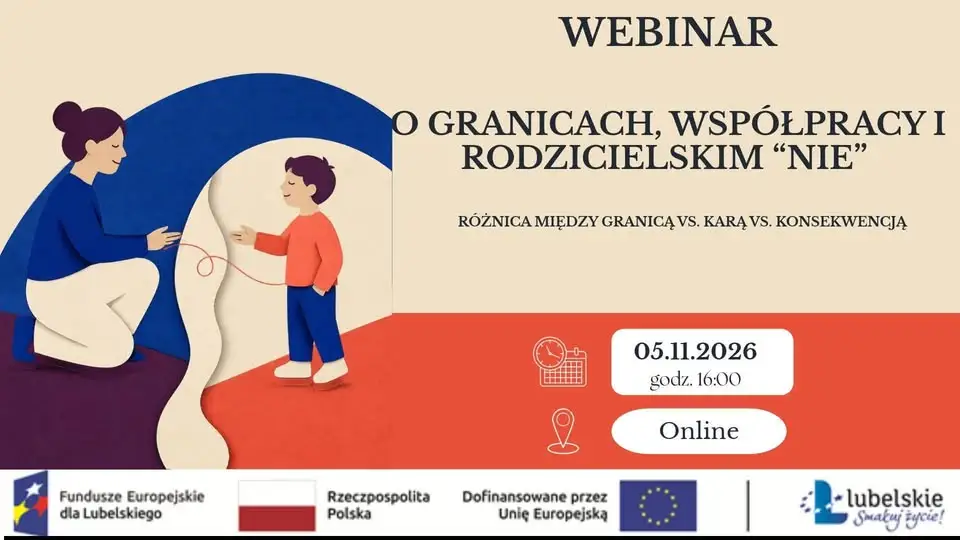 Webinar o granicach, współpracy i rodzicielskim „nie” – 5 listopada online