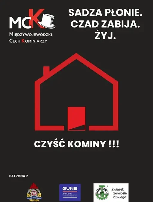 Kampania „Sadza płonie. Czad zabija. Żyj.” – bezpieczeństwo w sezonie grzewczym
