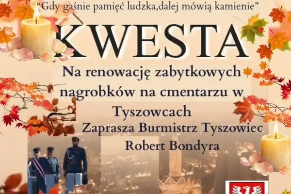 Kwesta na ratowanie zabytkowych nagrobków w Tyszowcach