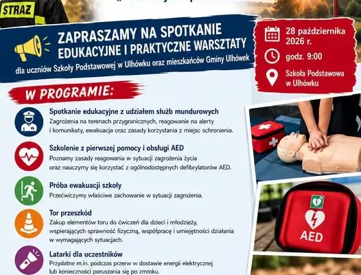 10 000 zł dla OSP Ulhówek na projekt „Młodzi i odporni w czasie kryzysu”