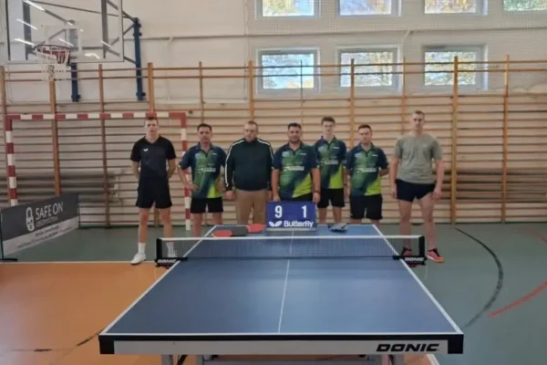 Zryw Ulhówek rozgromił Lewart AGS Lubartów II 9:1 w III lidze tenisa stołowego