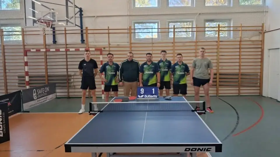 Zryw Ulhówek rozgromił Lewart AGS Lubartów II 9:1 w III lidze tenisa stołowego
