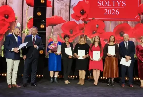 Sołtys Dąbrowy z gminy Krynice wyróżniona na gali „Nasz Sołtys 2026” w Lublinie