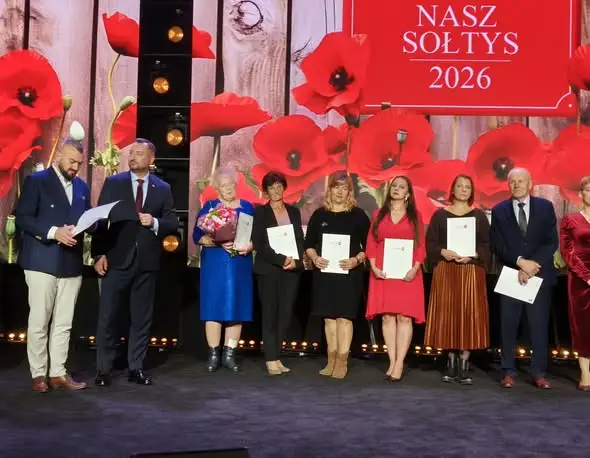 Sołtys Dąbrowy z gminy Krynice wyróżniona na gali „Nasz Sołtys 2026” w Lublinie