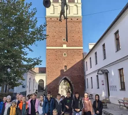 Wycieczka uczniów do Sandomierza i Nowej Dęby pełna wrażeń