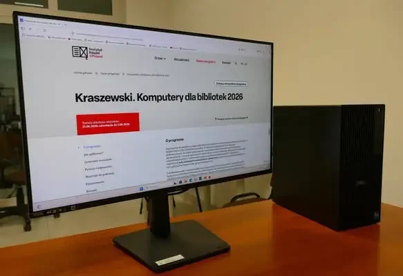 Tarnawatka: biblioteka z nowym sprzętem komputerowym dzięki programowi Instytutu Książki